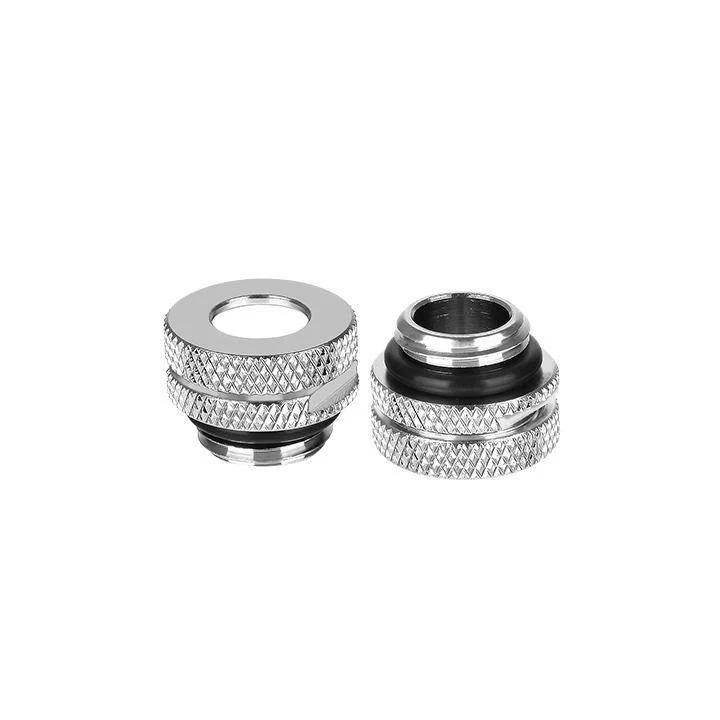 Thermaltake Pacific Pressure Equalizer Plug - Chrome - وصلات أنابيب